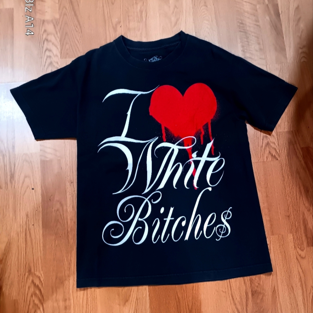 One Eight Seven "I ♥️ White Bitches" tee